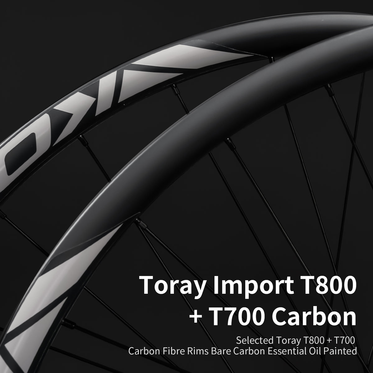 KORE 28mm MTB Carbon Wheelset 29 Inch BOOST Carbon Wheels, 28H Hookless Tubeless Rim, 36T Ratchet Hub, HG/XD/MS Compatible
