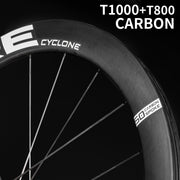 KORE CYCLONE 50mm Carbon Spoke Wheelset | 1199g Road & Gravel Wheels